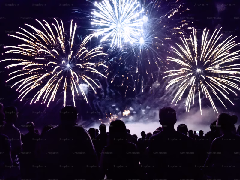 fuegos artificiales en charleston